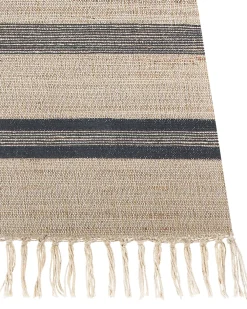 Outlet Beliani Matto Juutti Beige/Harmaa 160 X 230 Cm Talpur