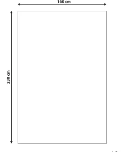 Best Beliani Matto Kangas Monivarinen 160 X 230 Cm Ballica