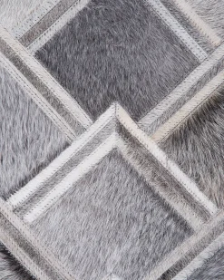 Cheap Beliani Matto Lehmannahka Harmaa 160 X 230 Cm Agacli