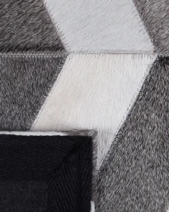 Clearance Beliani Matto Lehmannahka Harmaa 140 X 200 Cm Aksaz