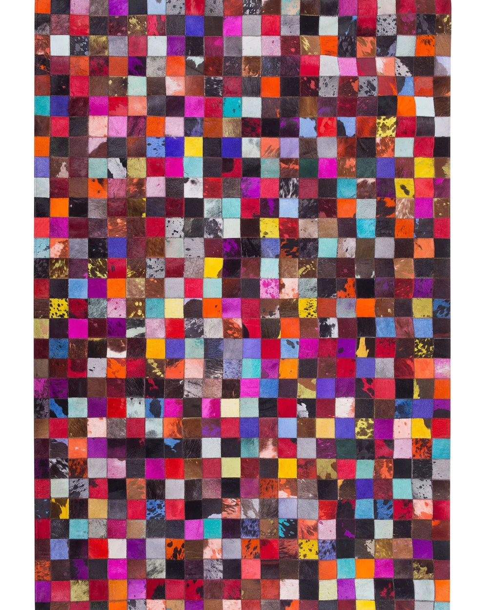 Outlet Beliani Matto Lehmannahka Monivarinen 160 X 230 Cm Enne