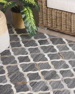 Matot<Beliani Matto Lehmannahka Monivarinen 160 X 230 Cm Rolunay