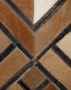 Matot<Beliani Matto Lehmannahka Ruskea 140 X 230 Cm Tekir