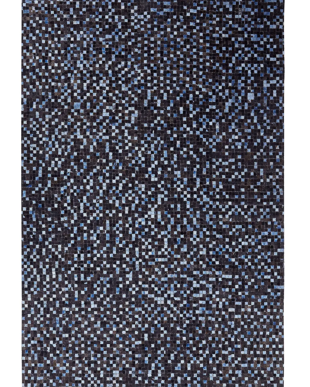 Matot<Beliani Matto Lehmannahka Ruskea/Sininen 160 X 230 Cm Ikisu