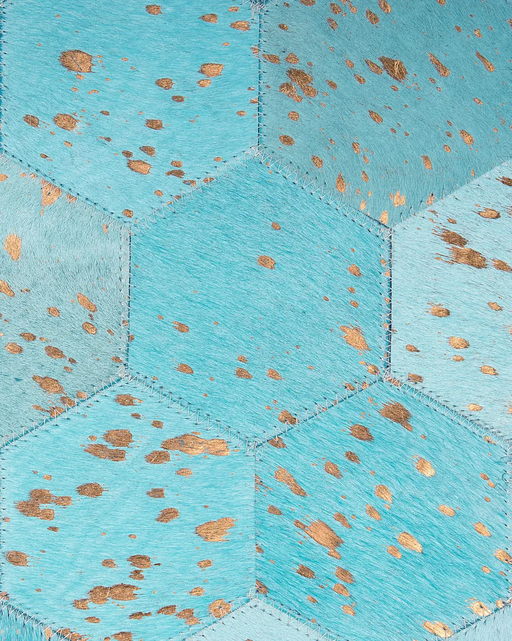 Matot<Beliani Matto Lehmannahka Turkoosi 140 Cm Zeytin