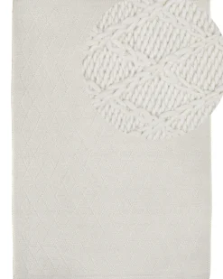 Hot Beliani Matto Luonnonvalkoinen 160 X 230 Cm Erzin