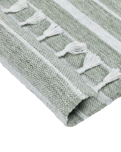 Flash Sale Beliani Matto Muovi Tummanvihrea 140 X 200 Cm Bademli