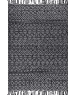 Matot<Beliani Matto Musta 200 X 300 Cm Alucra