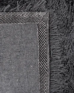 Matot<Beliani Matto Musta 160 X 230 Cm Cide