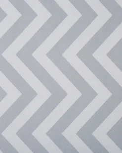 Discount Beliani Matto Polyesteri Valkoinen/Harmaa 80 X 300 Cm Saikheda