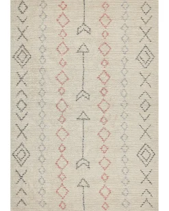 Matot<Beliani Matto Puuvilla Beige 160 X 230 Cm Dispur