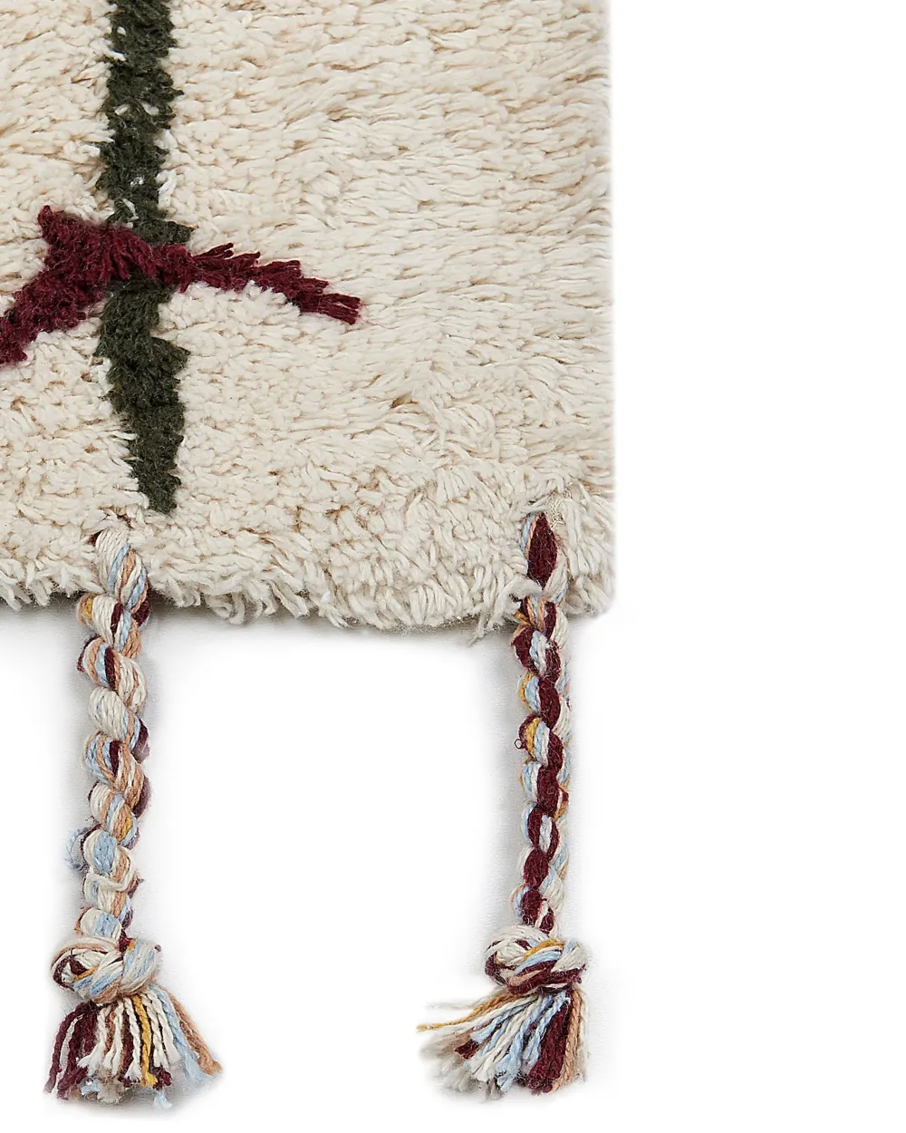 Online Beliani Matto Puuvilla Beige 160 X 230 Cm Corum