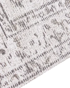 Discount Beliani Matto Puuvilla Beige 80 X 300 Cm Sellik