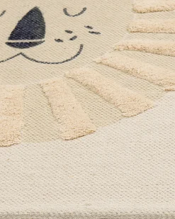 Lastenhuone<Beliani Matto Puuvilla Beige 80 X 150 Cm Balari