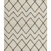 Matot<Beliani Matto Puuvilla Beige/Musta 160 X 230 Cm Eldes