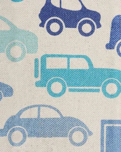 Sale Beliani Matto Puuvilla Beige/Sininen 60 X 90 Cm Maduraj