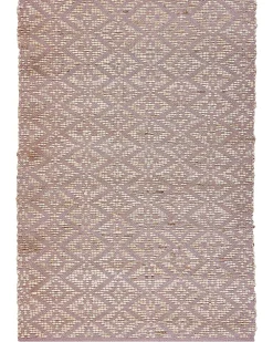 Matot<Beliani Matto Puuvilla Beige/Vaaleanpunainen 160 X 230 Cm Gerze