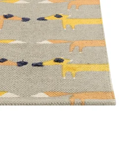 Lastenhuone<Beliani Matto Puuvilla Harmaa 80 X 150 Cm Bankgo