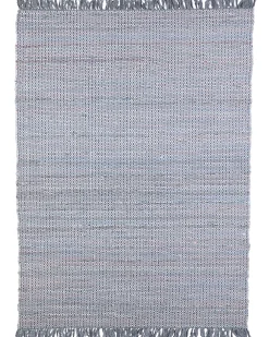 Matot<Beliani Matto Puuvilla Harmaa 160 X 230 Cm Besni