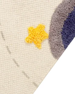 Discount Beliani Matto Puuvilla Monivarinen 80 X 150 Cm Langsa