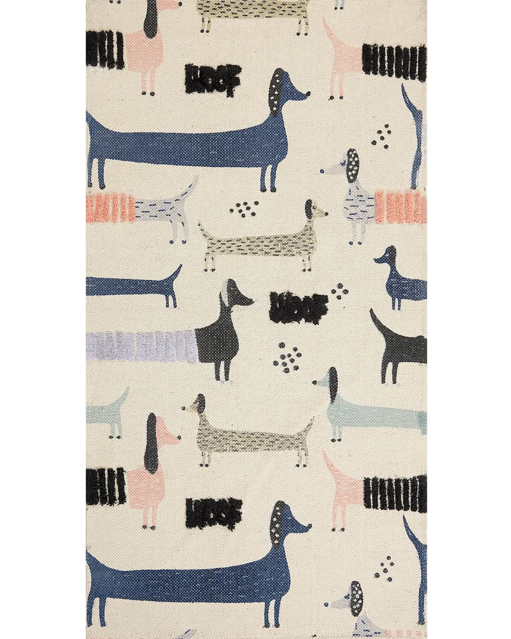 Matot<Beliani Matto Puuvilla Monivarinen 80 X 150 Cm Temiaj