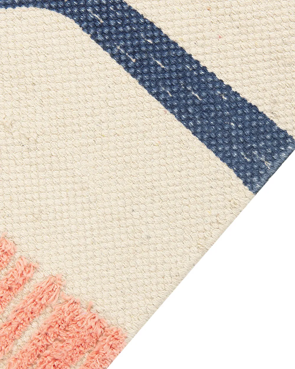 Matot<Beliani Matto Puuvilla Monivarinen 80 X 150 Cm Temiaj