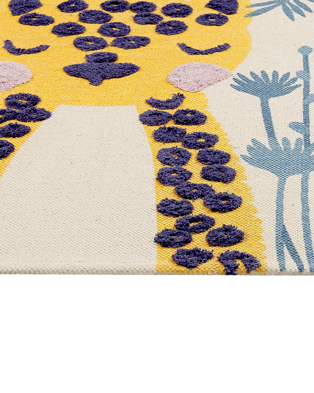 Matot<Beliani Matto Puuvilla Monivarinen 80 X 150 Cm Luas