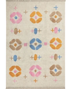 Best Beliani Matto Puuvilla Monivarinen 160 X 230 Cm Daran