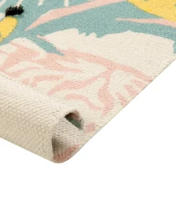 Discount Beliani Matto Puuvilla Monivarinen 80 X 150 Cm Tutut