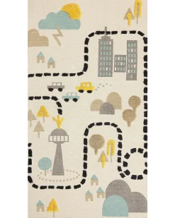 Lastenhuone<Beliani Matto Puuvilla Monivarinen 80 X 150 Cm Sazak