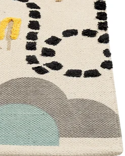 Lastenhuone<Beliani Matto Puuvilla Monivarinen 80 X 150 Cm Sazak