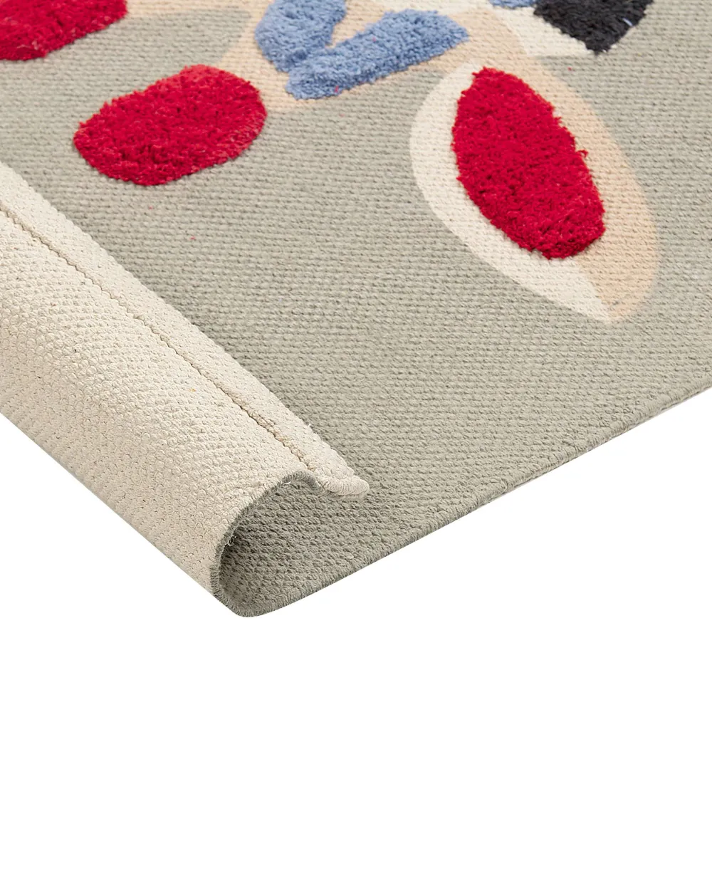 Online Beliani Matto Puuvilla Monivarinen 80 X 150 Cm Sakubo