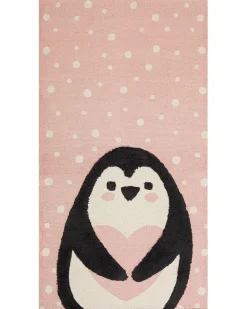 New Beliani Matto Puuvilla Vaaleanpunainen 80 X 150 Cm Pengkol