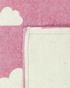 Shop Beliani Matto Puuvilla Vaaleanpunainen 60 X 90 Cm Gwalijar