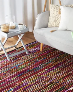 Outlet Beliani Matto Tumma Monivarinen 160 X 230 Cm Bartin