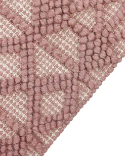 Discount Beliani Matto Vaaleanpunainen 160 X 230 Cm Alucra