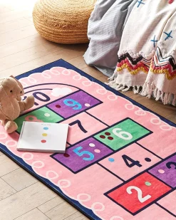 Store Beliani Matto Vaaleanpunainen 80 X 150 Cm Honaz