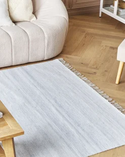 Best Beliani Matto Vaaleansininen 160 X 230 Cm Malhia