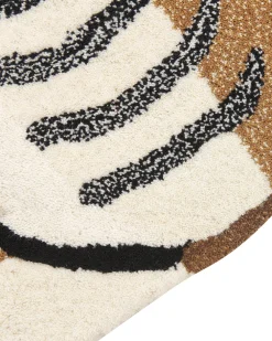 Best Sale Beliani Matto Villa Beige 120 X 110 Cm Parker