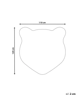 Best Sale Beliani Matto Villa Beige 120 X 110 Cm Parker