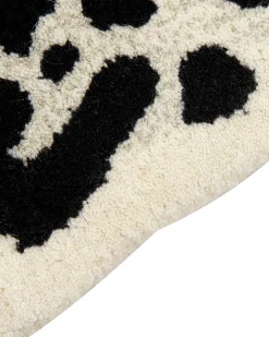 Fashion Beliani Matto Villa Beige/Musta 100 X 160 Cm Mibu