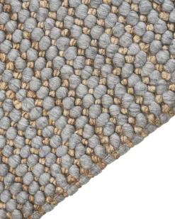 Store Beliani Matto Villa Harmaa 140 X 200 Cm Banoo