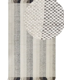 Matot<Beliani Matto Villa Luonnonvalkoinen 160 X 230 Cm Emirler