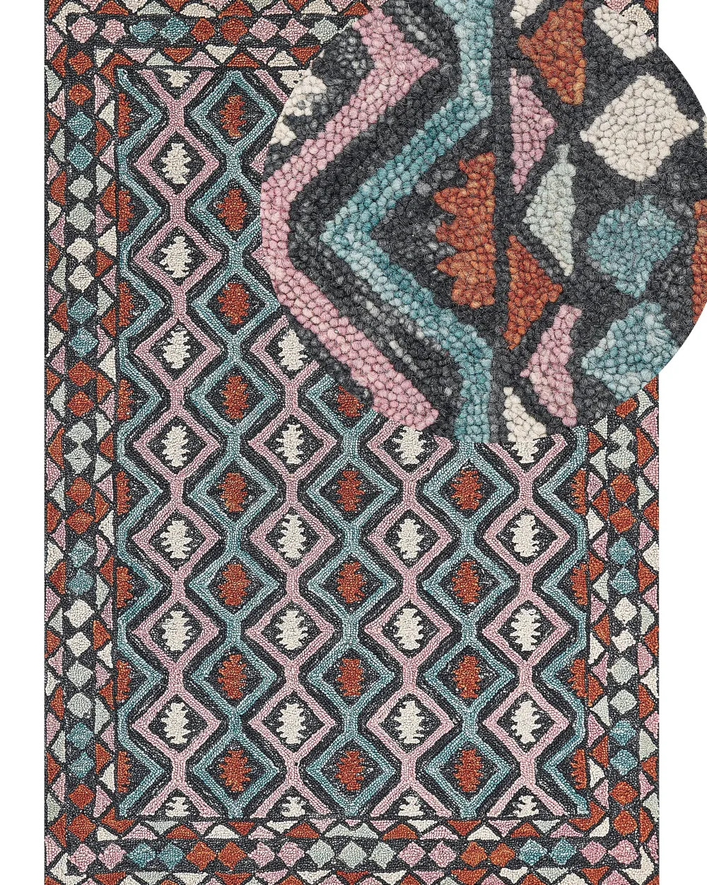 Store Beliani Matto Villa Monivarinen 160 X 230 Cm Haymana