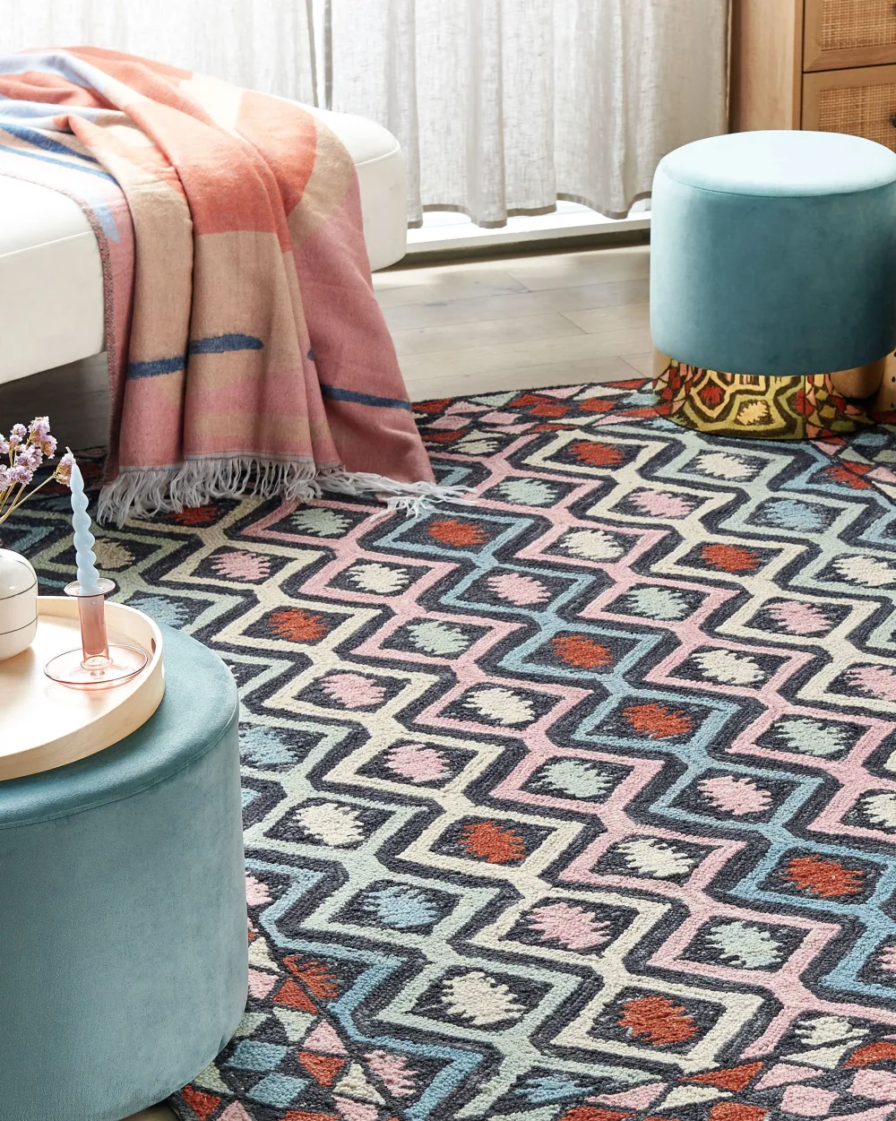 Store Beliani Matto Villa Monivarinen 160 X 230 Cm Haymana