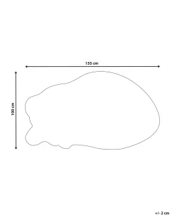 New Beliani Matto Villa Oranssi 100 X 155 Cm Rajah