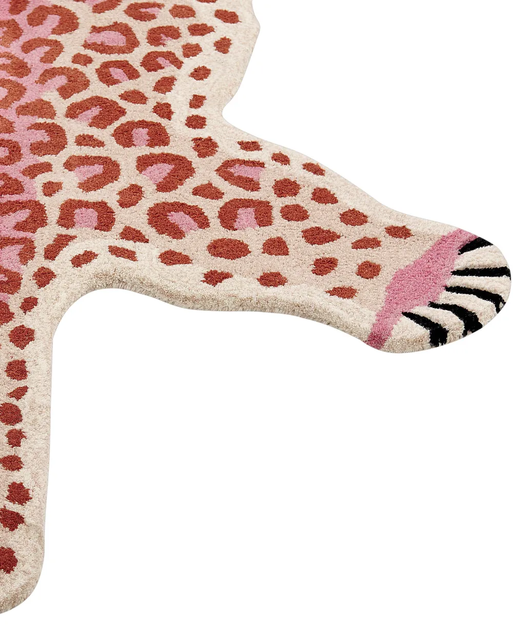 Lastenhuone<Beliani Matto Villa Vaaleanpunainen 100 X 160 Cm Chuluun