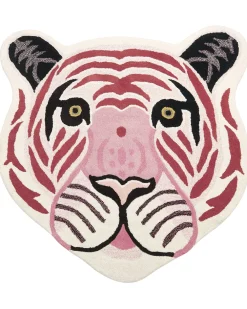 Lastenhuone<Beliani Matto Villa Vaaleanpunainen 120 X 110 Cm Parker