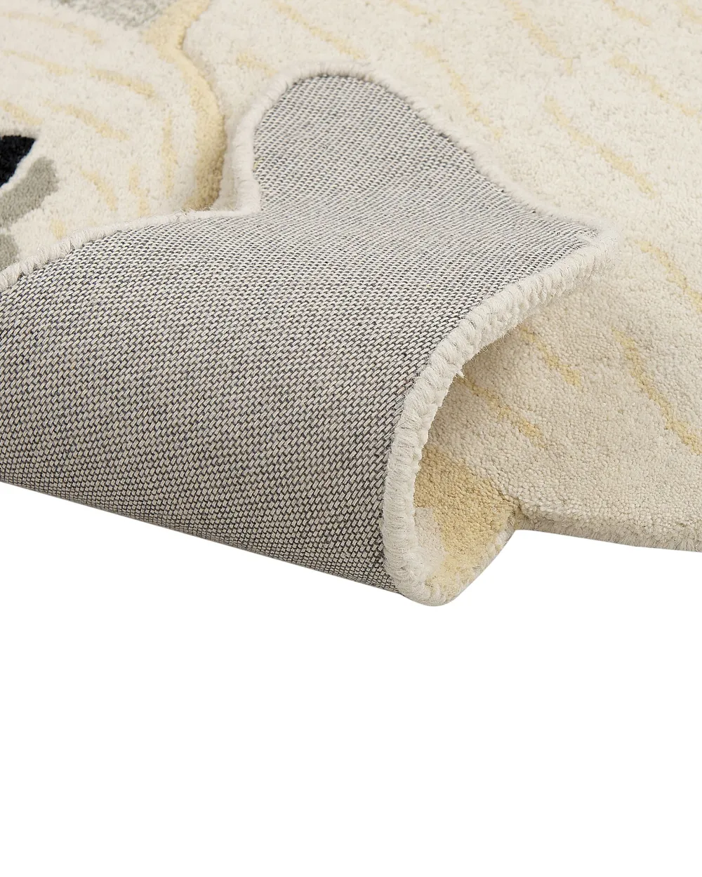 Lastenhuone<Beliani Matto Villa Valkoinen 100 X 160 Cm Iorek