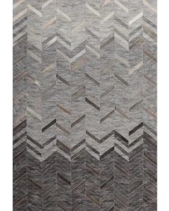 Matot<Beliani Matto Viskoosi Harmaa 160 X 230 Cm Arkum